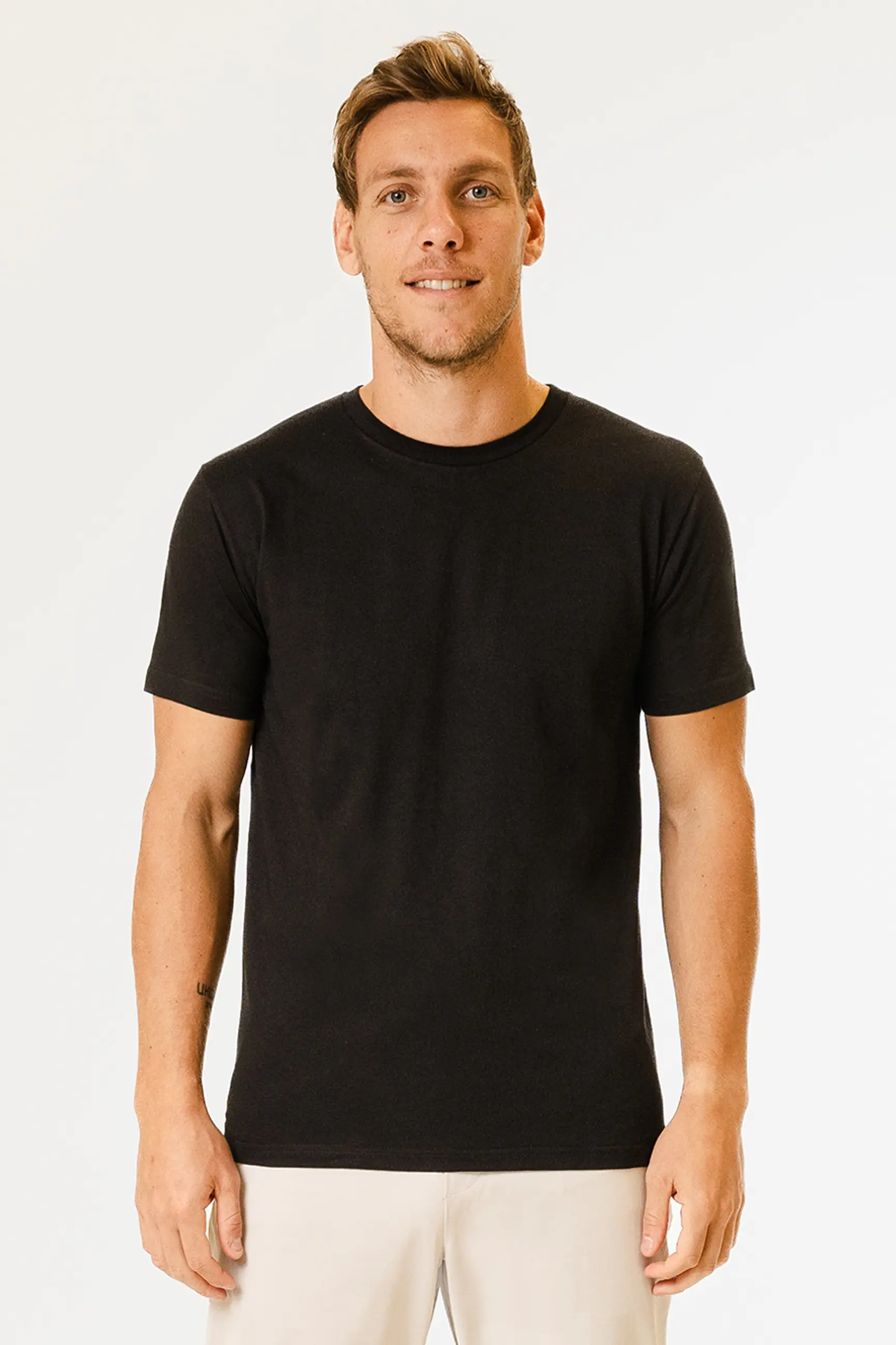 Crew neck - Double Black White 4-Pack - Image 3