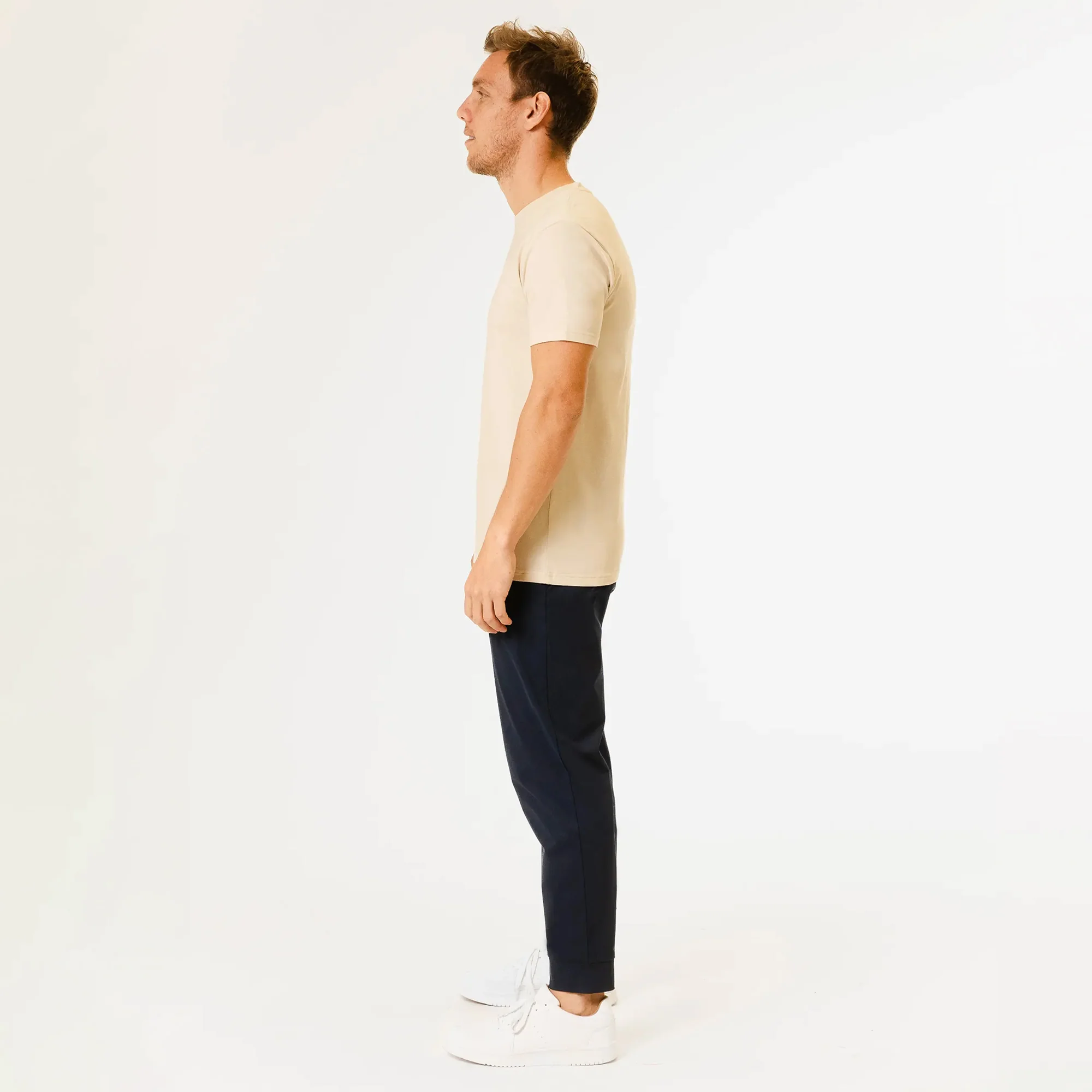 Classic Crew - Slivered Almond - Image 3