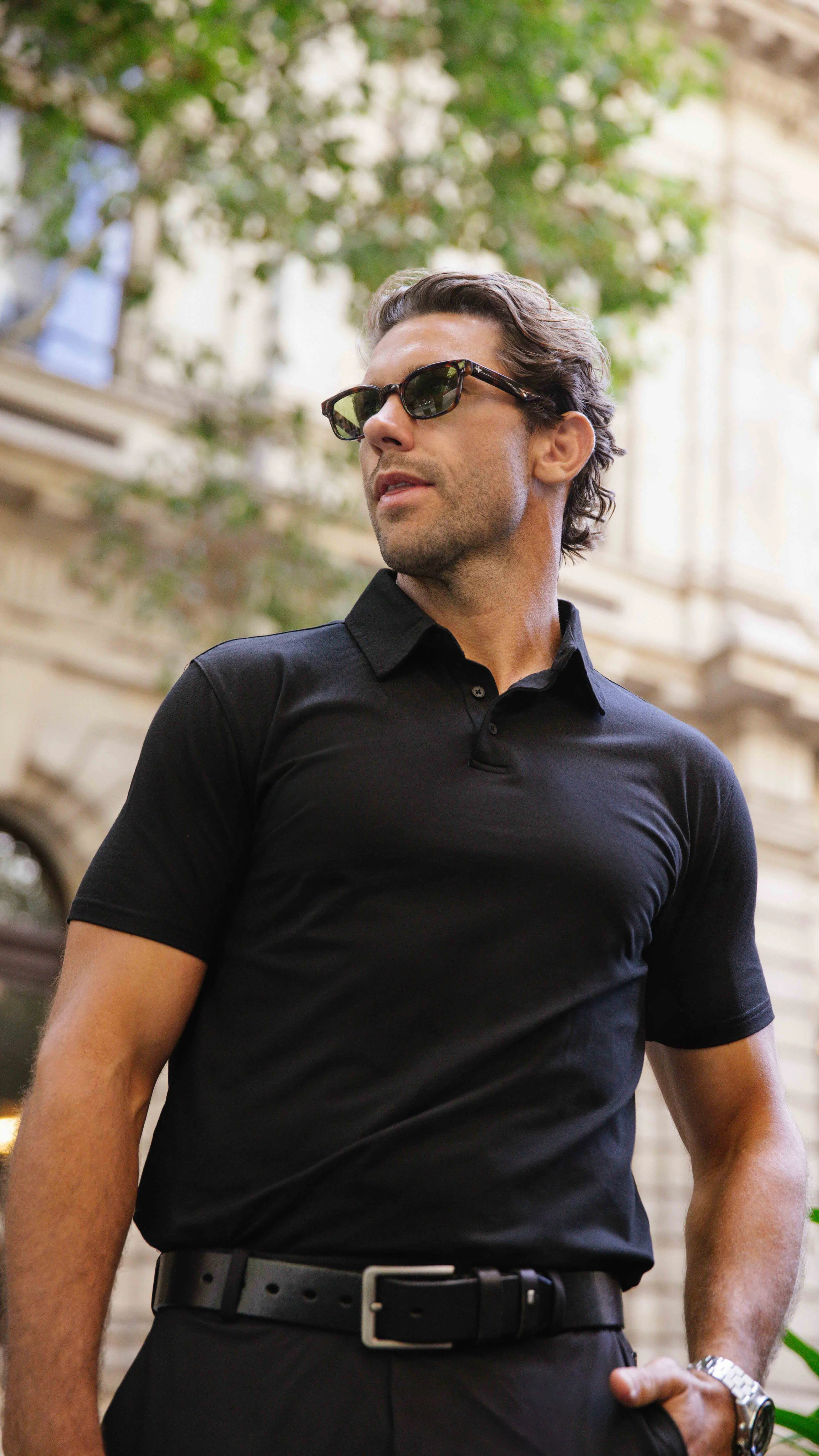 City Polo - Jet Black - Image 3