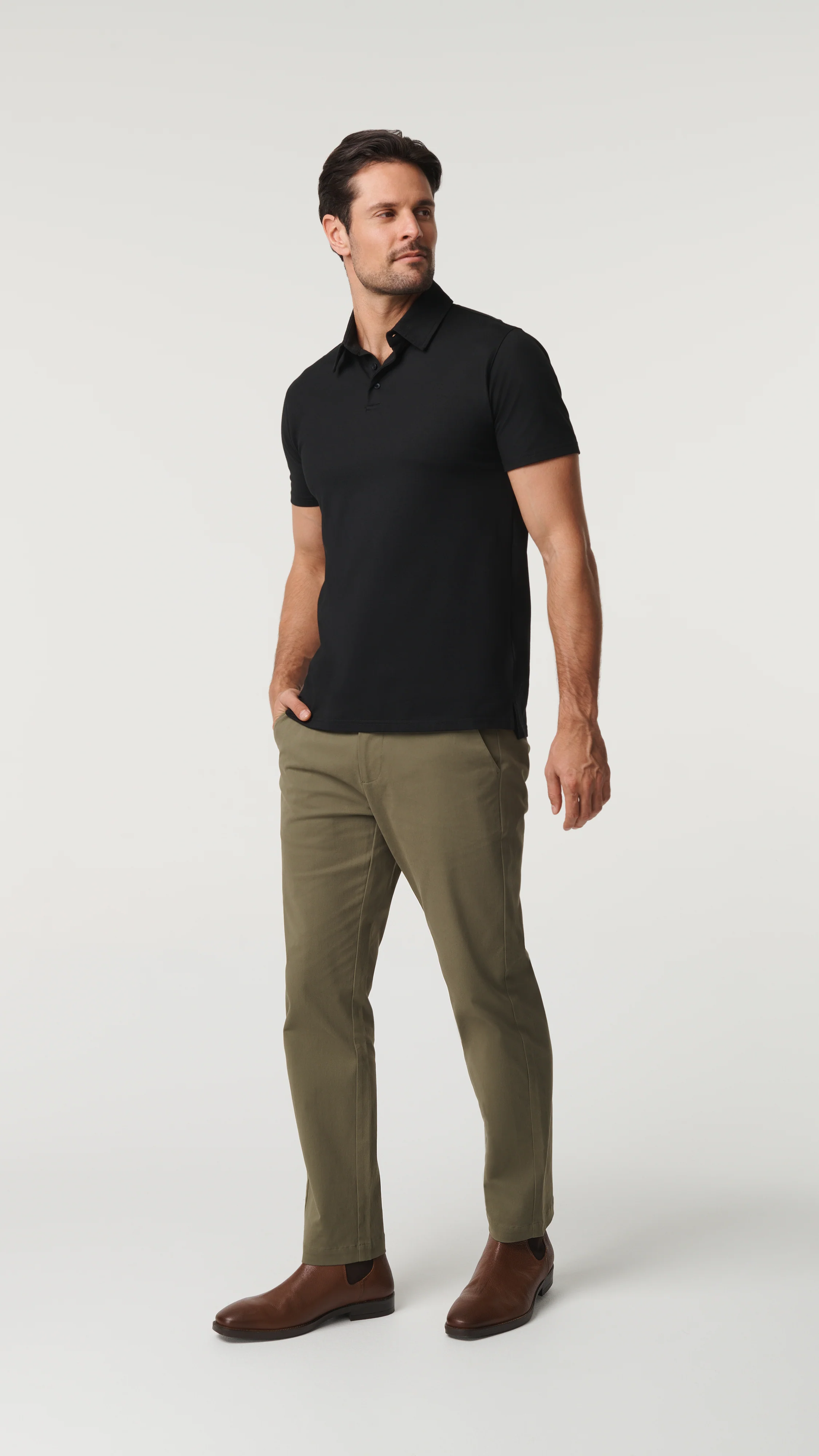 City Polo - Jet Black - Image 6