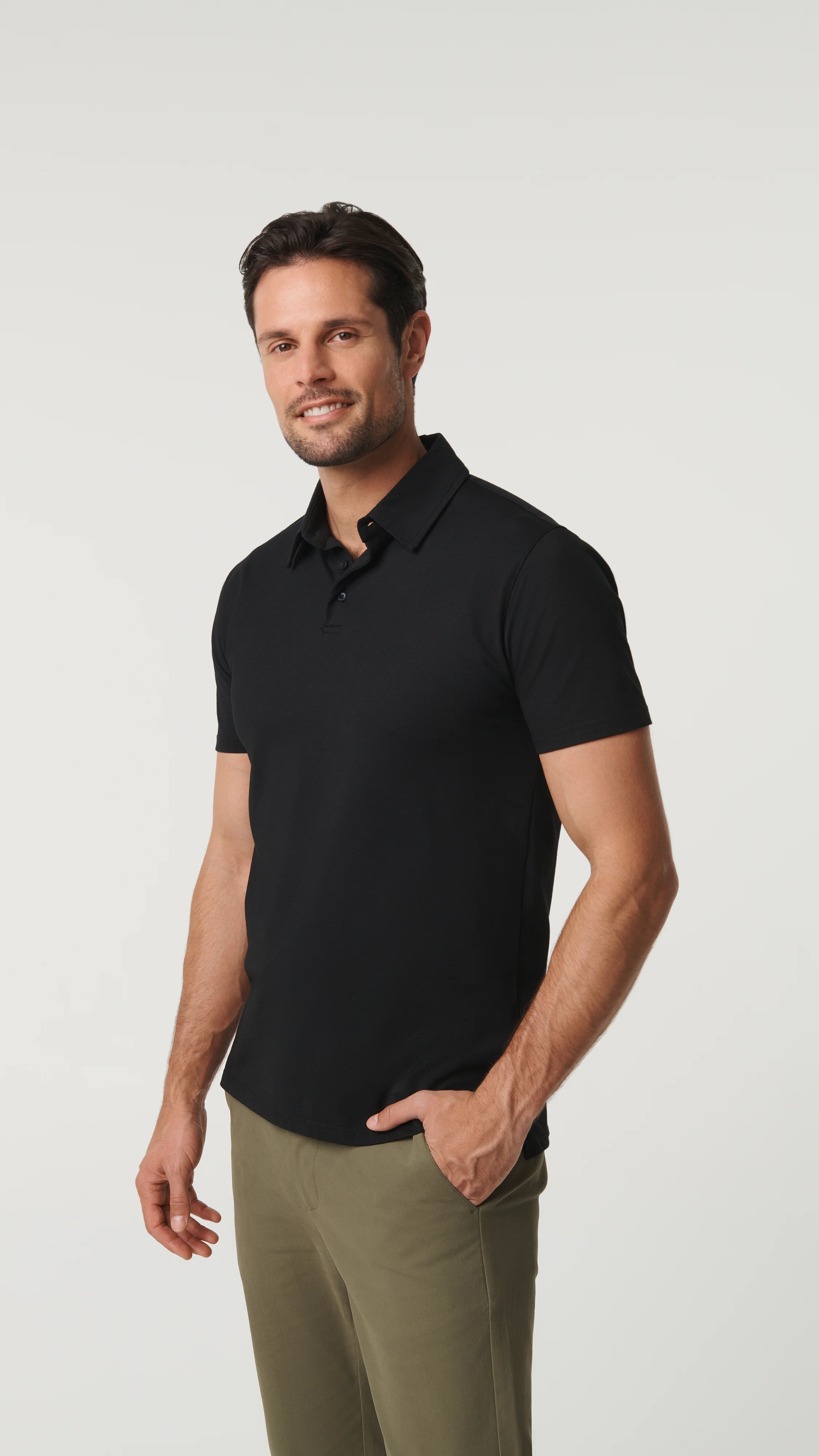 City Polo - Jet Black - Image 8