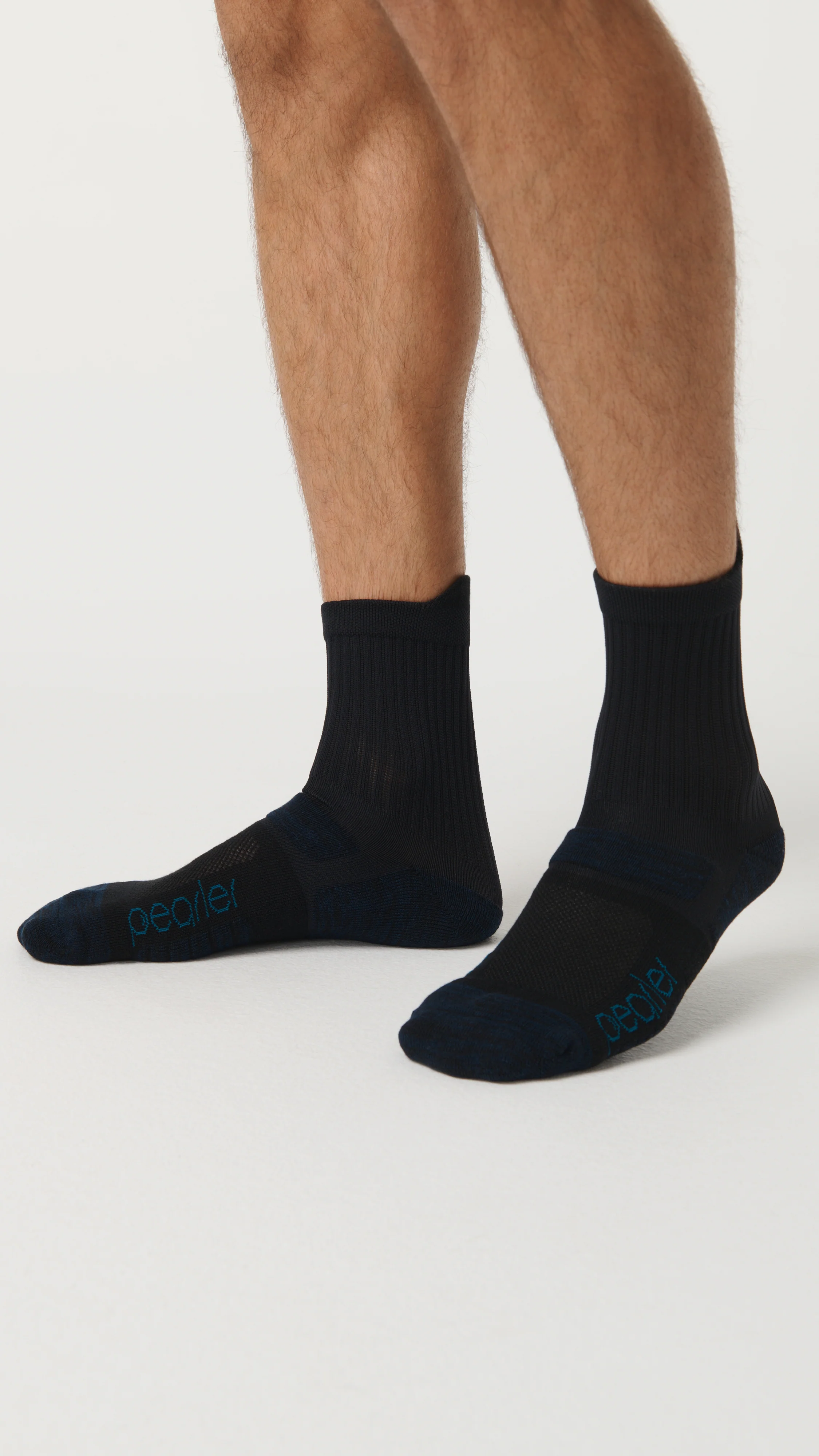 Smooth Comfort Mid Sock - Jet Black - Image 3