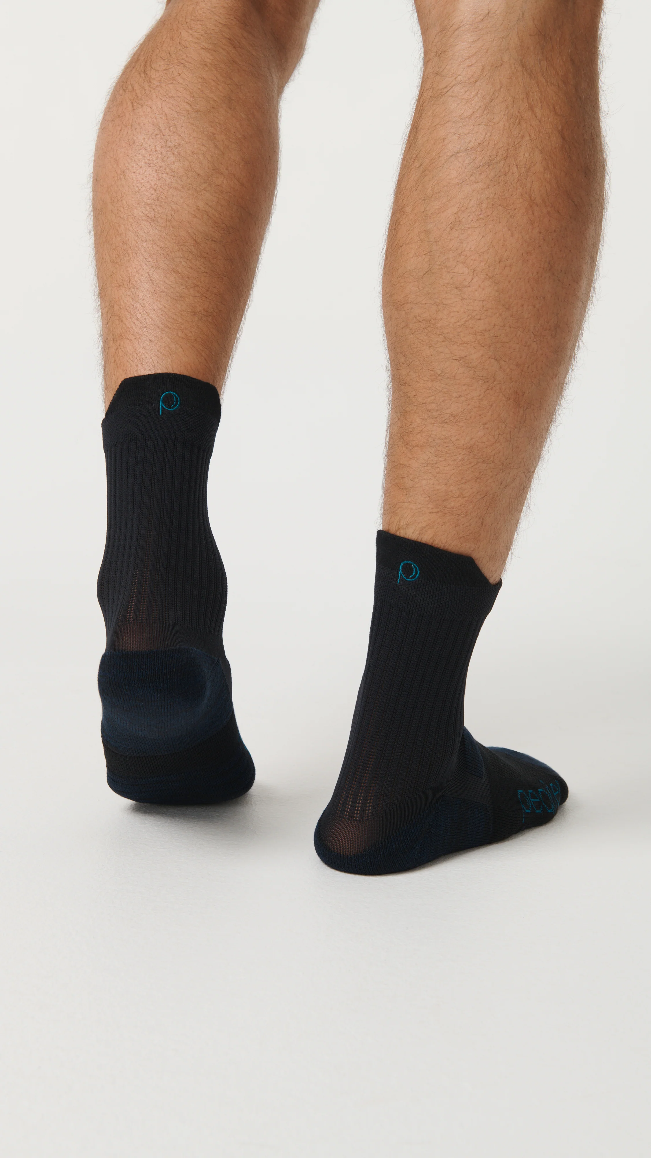 Smooth Comfort Mid Sock - Jet Black - Image 5