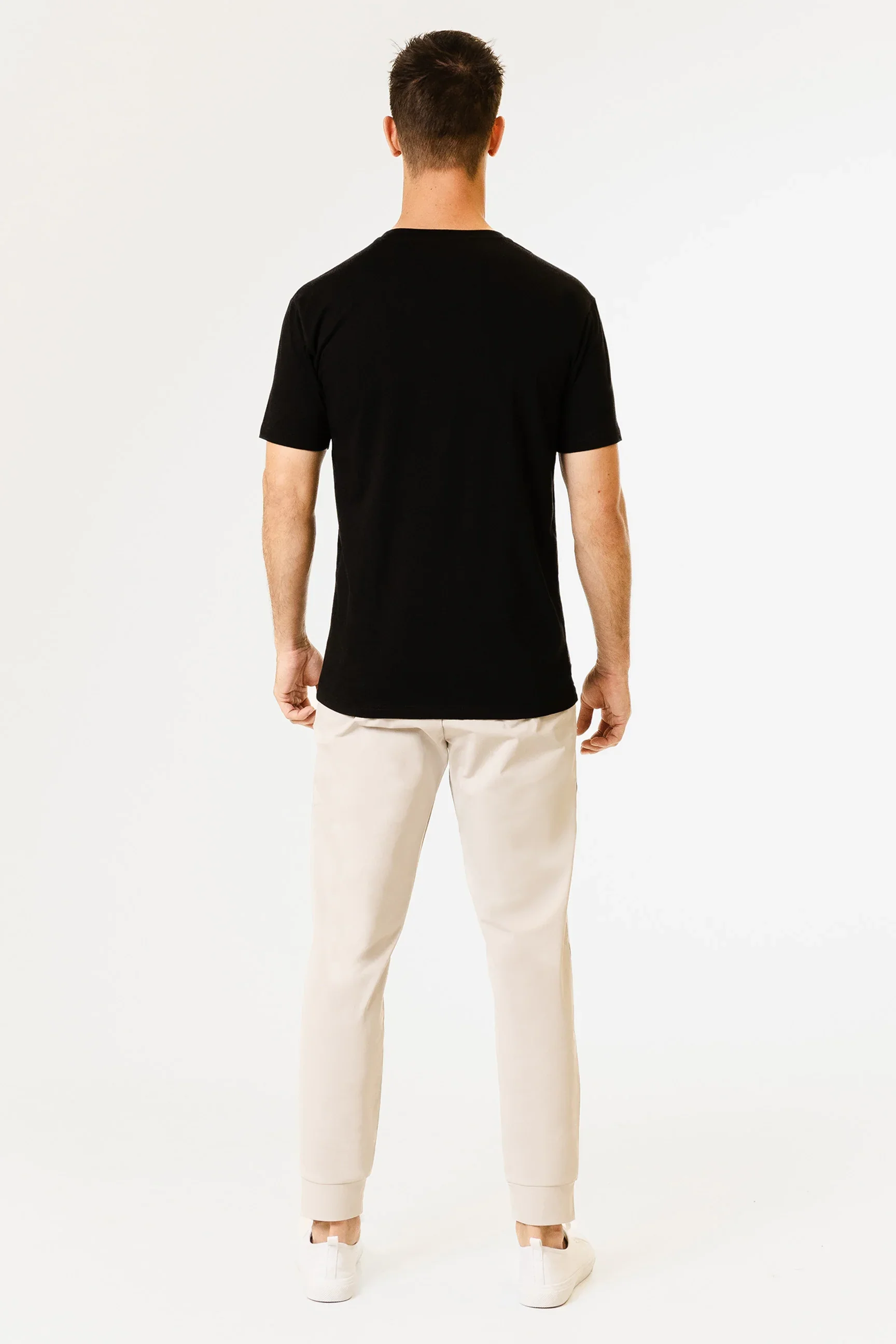 V-Neck - All Black 5-Pack - Image 4